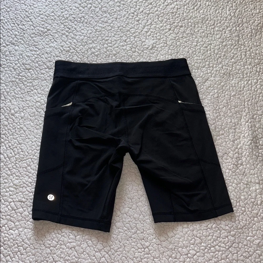 lululemon athletica Midnight Black Athletic Shorts